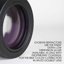 Load image into Gallery viewer, Sky Watcher EvoStar 120 APO Doublet Refractor – Compact and Portable Optical Tube for Affordable Astrophotography and Visual Astronomy, White/Black (S11130)
