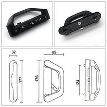 Load image into Gallery viewer, Sliding Glass Patio Door Handle Cylinder ALLYWASAI Sliding Door Lock Suitable for Balcony Sliding Door with Key
