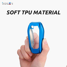 Load image into Gallery viewer, NCUIXZH Soft TPU Car Remote Key Case Full Cover Holder Shell，ForPeugeot 2008 3008 5008，ForCitroen C4 C6 C3-XR Picasso DS3 DS4 DS5 DS6-Silver only case
