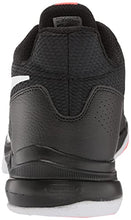 Load image into Gallery viewer, Reebok Men's More Buckets Sneaker, Black/White/Orange Flare, 9.5
