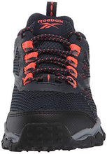 Load image into Gallery viewer, Reebok Boys Rugged Runner Running Shoe, Collegiate Navy/Vivid Orange/Cold Grey, 6.5 M US Little Kid
