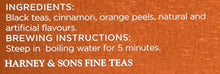Load image into Gallery viewer, Harney &amp; Sons Hot Cinnamon Spice Tea Tin - Black Tea with Orange &amp; Sweet Clove - 2.67 Ounces, 30 Sachets
