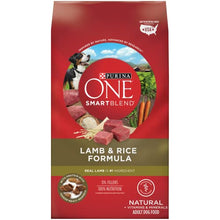 Load image into Gallery viewer, Purina ONE Natural Dry Dog Food, SmartBlend Lamb &amp; Rice Formula - 31.1 lb. Bag
