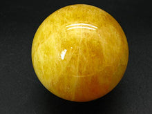 Load image into Gallery viewer, Incredible Agni Golden Yellow Danburite Sphere Ball from Tanzania - 2.5" - 348 Grams
