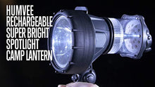 Load image into Gallery viewer, CampCo HMV-AG-01 Humvee Camplight with Full Lantern, Black
