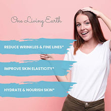Load image into Gallery viewer, One Living Earth Collagen Facial Mask for Women - Collagen, Triple Action Clay &amp; Charcoal - 6oz
