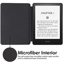 Load image into Gallery viewer, BOZHUORUI Slim Case for All-New 6.8 inch Kindle Paperwhite 11th Generation - 2021/Kindle Paperwhite Signature Edition - Premium PU Leather Lightweight Cover with Auto Wake/Sleep (Blue Peony)
