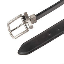 Load image into Gallery viewer, Tommy Hilfiger Men's Reversible Belt, Rich Black/Brown, Medium (34-36)
