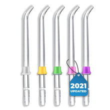Load image into Gallery viewer, Flosser Replacement Tips for Waterpik Water Flosser , Reach Flosser Refill Heads Replacement Heads for Waterpik, Compatible with Waterpik Oral Irrigator &amp; Dental Flosser, Orthodontic Tips
