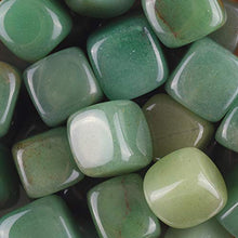 Load image into Gallery viewer, Top Plaza Tumbled Polished Stones Healing Crystals Natural Green Aventurine Gemstone Quartz Bulk for Wicca Reiki Healing Energy - 12 Pcs

