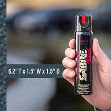 Load image into Gallery viewer, SABRE Magnum 120 Pepper Spray, 35 Bursts, 12-Foot (4-Meter) Range, Extra Large 122 Gram Canister, Wide Cone Spray Pattern, UV Marking Dye, Twist Lock Safety
