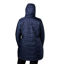Load image into Gallery viewer, Columbia Women's Plus Mighty Lite Hooded Jacket, Nocturnal, 1X
