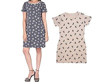 Load image into Gallery viewer, Casa Haus Sofie &amp; Sam Cotton 2pk Combo Size M Women's Long Tee, Flwr Blk-Deer Grey
