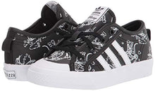 Load image into Gallery viewer, adidas Originals unisex-child Nizza X Disney Sport Goofy,Black/White/White,3.5 Big Kid

