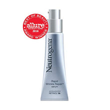 Load image into Gallery viewer, Neutrogena Rapid Wrinkle Repair Anti-Wrinkle Retinol Serum with Hyaluronic Acid &amp; Glycerin - Anti-Aging Facial Serum for Wrinkles &amp; Dark Circles, 1 fl. oz
