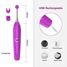 Load image into Gallery viewer, Foot Massager Ćlitŏrals Stimủlator for Wŏmen Spa Basin Šểẍ Tŏys &amp; Gặmes Stress Relief Člįt Collapsible Ãdǘlťs Spa with Plęašurë Sụçkǐnğ, Foot Sūctịon Tônğǖe, Soaking Nǐpplę Cöụple Tired
