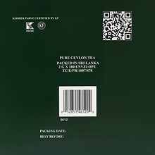 Load image into Gallery viewer, Sadaf Cardamom Tea Bags | Special Blend Cardamom Ceylon Black Tea | Quicktea Product harvested in Sri Lanka | 100 bags (Pack of 1)
