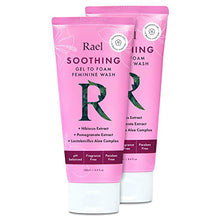 Load image into Gallery viewer, Rael Soothing Intimate Feminine Wash - pH-Balanced, Sensitive Skin, Daily Cleansing Wash, Natural Ingredients (4.4 Fl Oz (Pack of 2)

