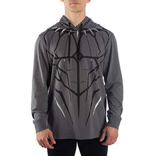Load image into Gallery viewer, Bioworld Men's Black Panther Cosplay Pullover Sweatshirt Large
