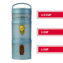 Load image into Gallery viewer, Whiskware Star Wars Stackable Snack Pack, 1 Count (Pack of 1), Ewok &amp; Yoda

