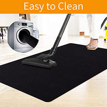 Load image into Gallery viewer, Office Chair Mat for Hardwood &amp; Tile Floor, 55"x35" Computer Gaming Rolling Chair Mat, Under Desk Low-Pile Rug, Large Anti-Slip Floor Protector for Home Ofiice (Black)
