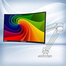 Load image into Gallery viewer, Sceptre Curved 24" 75Hz Professional LED Monitor 1080p 98% sRGB HDMI VGA Build-in Speakers, Machine Black 2021
