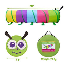 Load image into Gallery viewer, GeerWest Toddlers Tunnel for Kids, Pop Up Crawl Through Baby Tunnel Toy for Children &amp; Dogs Indoor &amp; Outdoor Play, Gifts for Boys Girls Backyard Playset (Modeling Tunnel)
