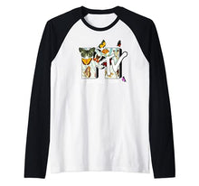 Load image into Gallery viewer, Mademark x MTV - MTV Botanical Butterflies Raglan Baseball Tee
