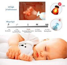 Load image into Gallery viewer, EzzySo Electric Baby Nail File, Illuminated Baby Nail Trimmer, 6 Replacement Pads and 4 Speed Control Modes, Suitable for Newborn Female Adult Toes, Blue (2Pcs)
