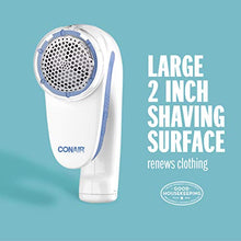 Load image into Gallery viewer, Conair Fabric Defuzzer - Shaver; Battery Operated; White
