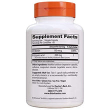 Load image into Gallery viewer, Doctor's Best Stabilized R-Lipoic Acid, 200mg/60 Count

