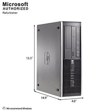 Load image into Gallery viewer, HP Elite Desktop Computer Package - Windows 10 Professional, Intel Quad Core i5 3.2GHz, 8GB RAM, 500GB HDD, 22inch LCD Monitor, Keyboard, Mouse, WiFi (Renewed)
