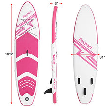 Load image into Gallery viewer, FBSPORT 10'6" Premium Inflatable Stand Up Paddle Board, Yoga Board with Durable SUP Accessories &amp; Carry Bag.Wide Stance, Surf Control, Non-Slip Deck, Leash, Paddle and Pump for Youth &amp; Adult
