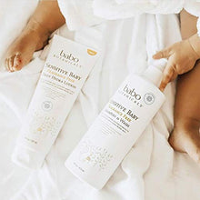 Load image into Gallery viewer, Babo Botanicals Sensitive Baby 2-in-1 Shampoo &amp; Wash With Natural Oat Protein, Shea and Cocoa Butter, Fragrance-Free, Vegan - 16 oz.
