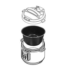 Load image into Gallery viewer, Genuine Instant Pot Ceramic Non-Stick Interior Coated Inner Cooking Pot - 6 Quart
