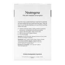 Load image into Gallery viewer, Neutrogena Anti-Residue Clarifying Shampoo, Gentle Non-Irritating Clarifying Shampoo to Remove Hair Build-Up &amp; Residue, 6 fl. oz
