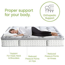 Load image into Gallery viewer, Classic Brands Mercer Cool Gel Memory Foam and Innerspring Hybrid 12-Inch Pillow Top Mattress | Bed-in-a-Box King
