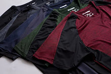 Load image into Gallery viewer, Men's Quick Dry Fit Dri-Fit Short Sleeve Active Wear Training Athletic Essentials Crew T-Shirt Fitness Gym Wicking Tee Workout Casual Sports Running Tennis Exercise Undershirt Top - 5 Pack,-Set 13,XXL
