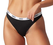 Load image into Gallery viewer, Bambody Sports Thong: Regular Underwear (Not Period Protection) (2X-LARGE, SINGLE PACK (BLACK))
