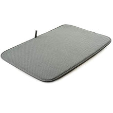 Load image into Gallery viewer, Norpro Dish Drying mat, 18" x 12", Gray

