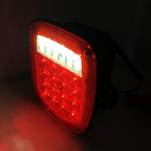 Load image into Gallery viewer, MaxxHaul 80685 Universal Square 12V Combination 38 LED Signal Tail Light - For Truck, Trailer, Boat, Jeep, SUV, RV, Vans, Flatbed ,2 Pack, Regular
