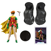 Load image into Gallery viewer, McFarlane Toys DC Multiverse The Dark Knight Returns Robin 7" Action Figure with Build-A Horse Parts &amp; Accessories
