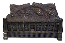 Load image into Gallery viewer, Comfort Glow ELCG251 Electric Log Heater Insert with Flame Projection 5,120 BTUs , Black

