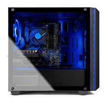 Load image into Gallery viewer, SkyTech Chronos Mini Gaming Computer PC Desktop - Intel Core-i3 10100F 3.6GHz, GTX 1650 4G, 500GB SSD, 8G 3000, RGB Fans, AC WiFi, Windows 10 Home 64-bit

