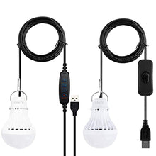 Load image into Gallery viewer, Onite Camping Light with Dimming and Color Switch and Onite USB Led Lights with Simple Switch
