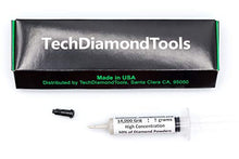 Load image into Gallery viewer, TechDiamondTools Diamond Polishing Compound Polishing Paste 14,000 Grit Mesh 0-1 Microns for Final Polishing 5 Grams with High (H) 50% Concentration of Damond Powder

