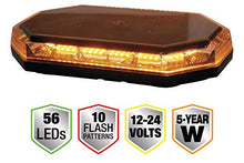 Load image into Gallery viewer, Buyers Products 8891060 Hexagonal LED Mini Light Bar Amber, 15 Inch
