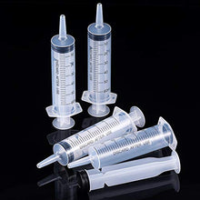 Load image into Gallery viewer, Frienda 4 Pack Large Plastic Syringe for Scientific Labs and Dispensing Multiple Uses Measuring Syringe Tools (60 ml)
