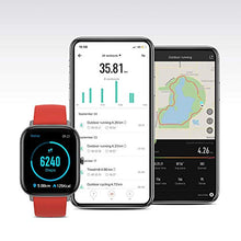 Load image into Gallery viewer, Amazfit GTS Fitness Smartwatch with Heart Rate Monitor, 14-Day Battery Life, Music Control, 1.65" Display, Sleep and Swim Tracking, GPS, Water Resistant, Smart Notifications, Vermillion Orange
