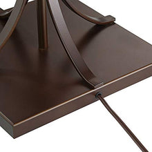 Load image into Gallery viewer, Duarte Mission Rustic Floor Lamp Oil Rubbed Bronze Tapering Square Light Mica Shade for Living Room Reading Bedroom Office - Franklin Iron Works
